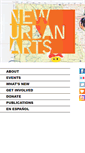 Mobile Screenshot of newurbanarts.org